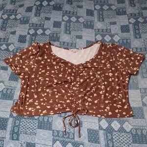 Women's Plus Size Crop Top